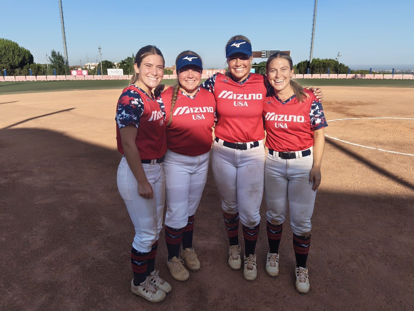 US youth softball team on tour in Spain with Odisea Tours