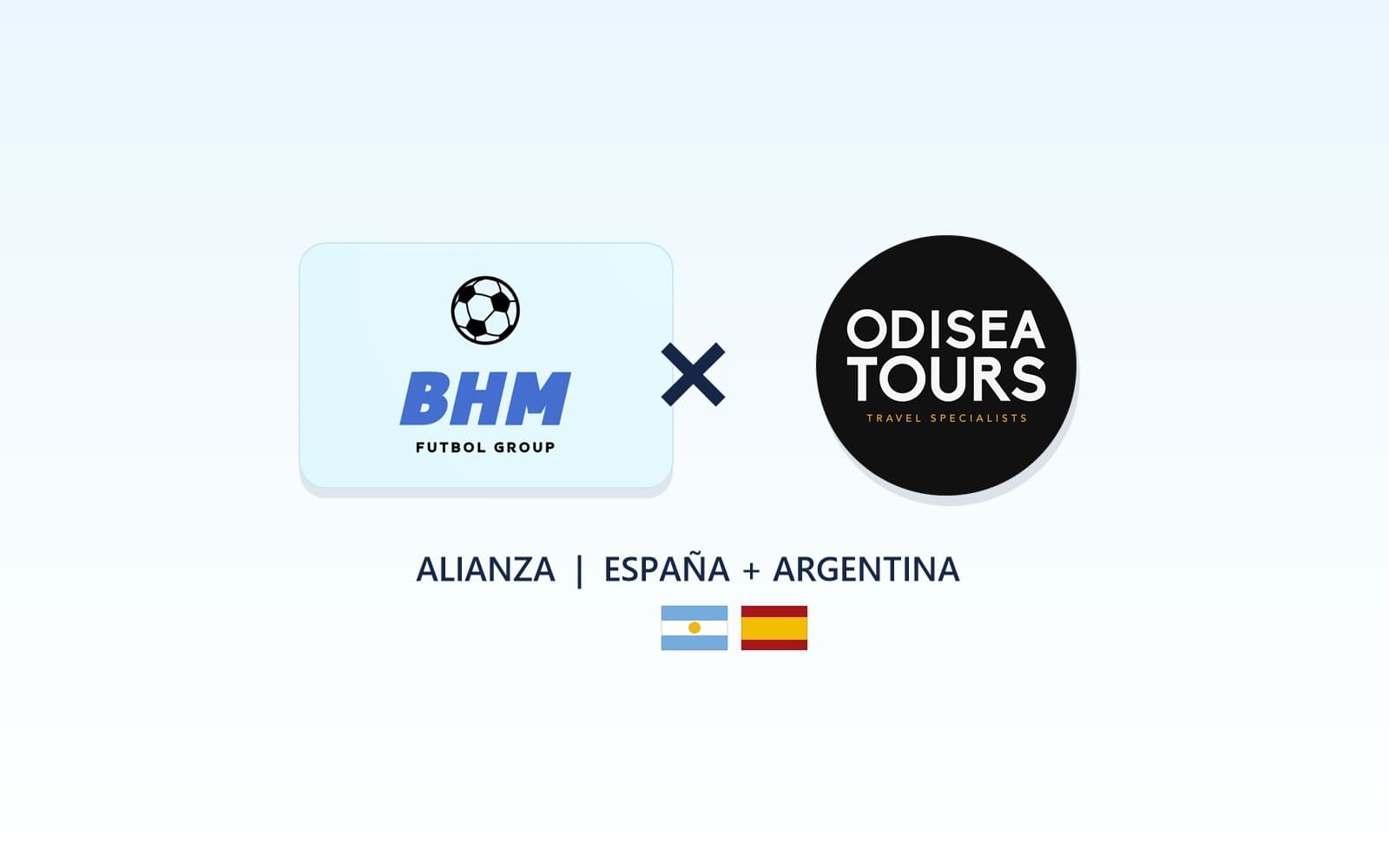 Odisea Tours se alía con BHM Fútbol Group para abrirle las puertas de España