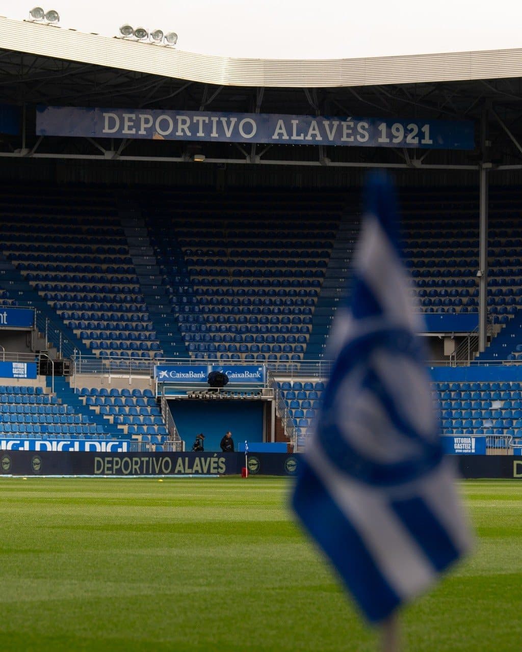 Mendizorroza stadium in Vitoria, the home of Deportivo Alavés since 1924