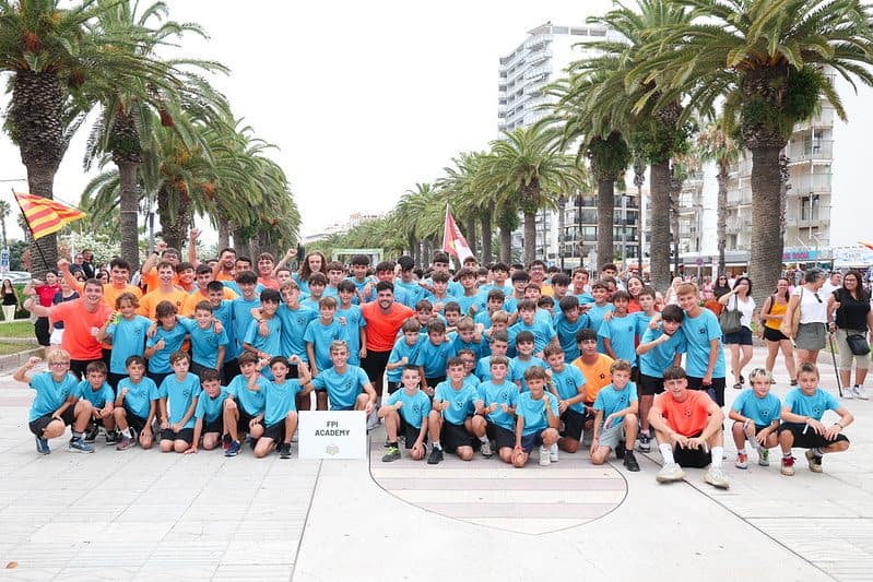Opening ceremony of the Costa Daurada Cup on an Odisea Tours tournament tour