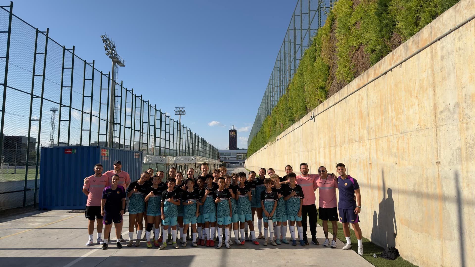 Spain football tour group from London, Greater London
